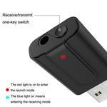 BT10 2 In 1 USB Bluetooth 5.0 Transmitter Receiver Speaker Computer Wireless Headphone Adapter, BT10