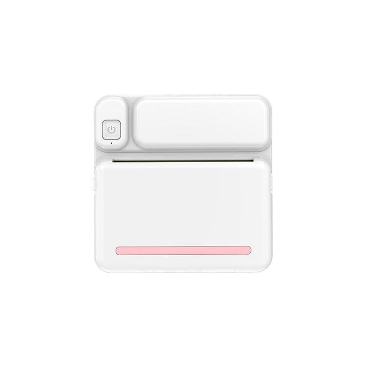 Impressora de Bolso Bluetooth Sem Tinta C19 200DPI para Tarefas de Estudantes, Rosa, Azul, Papel de Impressão Rosa x 5, Papel de Impressão Azul x 5, Autocolante Rosa x 5, Autocolante Azul x 5, Conjunto Rosa, Conjunto Azul