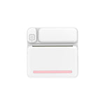 Impressora de Bolso Bluetooth Sem Tinta C19 200DPI para Tarefas de Estudantes, Rosa, Azul, Papel de Impressão Rosa x 5, Papel de Impressão Azul x 5, Autocolante Rosa x 5, Autocolante Azul x 5, Conjunto Rosa, Conjunto Azul
