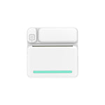 Impressora de Bolso Bluetooth Sem Tinta C19 200DPI para Tarefas de Estudantes, Rosa, Azul, Papel de Impressão Rosa x 5, Papel de Impressão Azul x 5, Autocolante Rosa x 5, Autocolante Azul x 5, Conjunto Rosa, Conjunto Azul