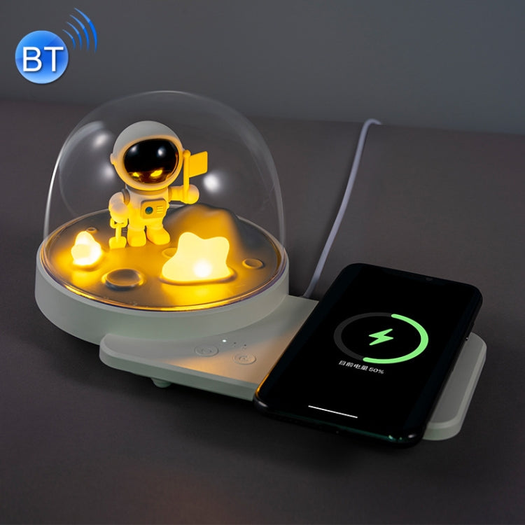 Lâmpada de Mesa Decorativa com Carregamento Rápido Sem Fios, Luz Inteligente Bluetooth de Música, Estilo:, Modelo Bluetooth