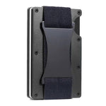 ZDL-05 Organizador Protetor com Rastreador Suporte Metálico para Cartões para AirTag 2ª Geração / AirTag 1ª Geração, Verde Exército, Preto, Cinzento, Azul Claro
