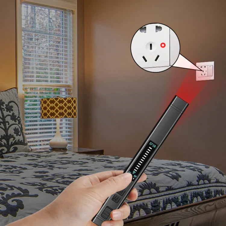 Detetor de Câmara Oculta de Hotel SF18 Caneta Detetora de Sinais Anti-Rastreamento GPS, SF18
