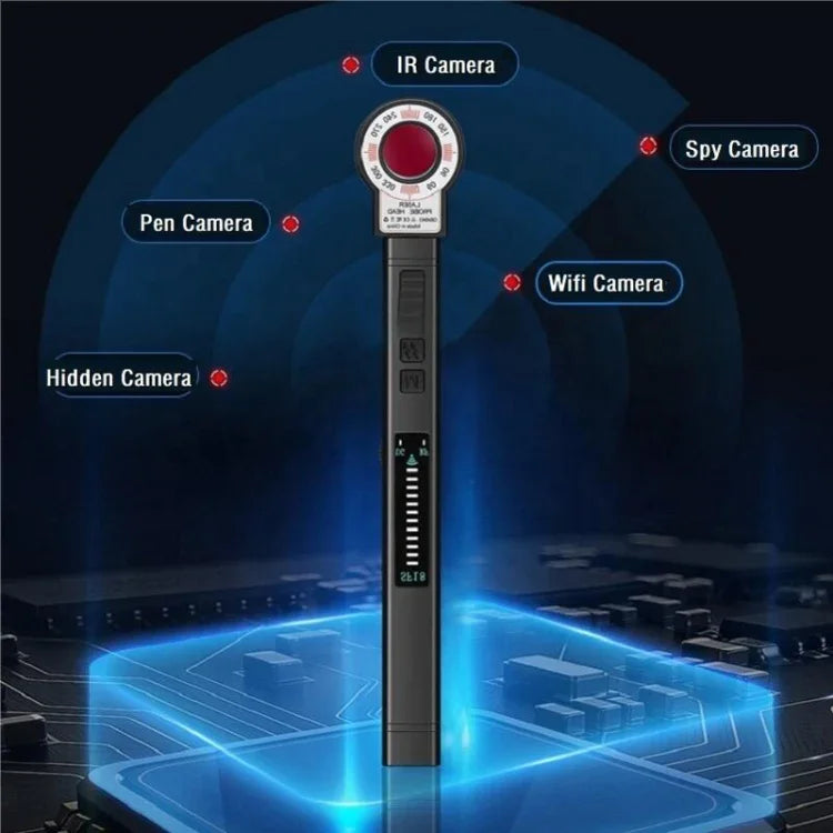 Detetor de Câmara Oculta de Hotel SF18 Caneta Detetora de Sinais Anti-Rastreamento GPS, SF18