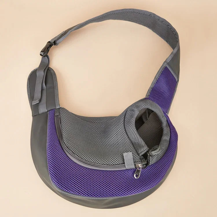 Bolsa para Animais de Estimação com Alça de Ombro Alargada Bolsa Mensageiro Respirável para Gatos, Tamanho:, Pequeno, Grande