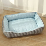 Canil de Verão para Cães e Gatos com Sensação de Frio, Tenda Fresca de Seda Gelada, S, M, L
