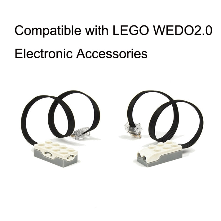Compatible with LEGO Children Education WEDO2.0 Electronic Accessories, Host, Motor, Distance Sensor, Angle Sensor