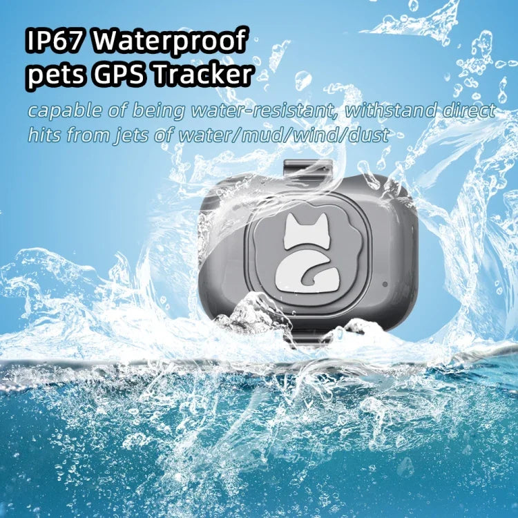G16 Rastreador GPS para Animais de Estimação Colar Inteligente IP67 à Prova de Água Rastreamento Anti-perda para Cão e Gato, G16 Pets GPS