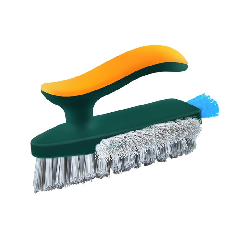 Escova de Limpeza para Frestas de Canto do Chão de Casa de Banho, Branco Cinzento, Amarelo Verde