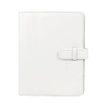 3 Inch PU Leather Retro Photo Album Photo Storage Commemorative Book, White, Pink, Purple, Blue, Black, Brown