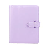 3 Inch PU Leather Retro Photo Album Photo Storage Commemorative Book, White, Pink, Purple, Blue, Black, Brown