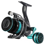Roda de Pesca Metálica CNC com Manivela, Estilo:, DK1000 (Pega EVA), DK2000 (Pega EVA), DK3000 (Pega EVA), DK4000 (Pega EVA), DK5000 (Pega EVA), DK6000 (Pega EVA), DK7000 (Pega EVA), DK II1000 (Pega Bola Metálica), DK II 2000 (Pega Bola Metálica)...