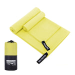 Toalha Desportiva Absorvente de Secagem Rápida em Microfibra, Toalha de Banho, 40x80cm, 76x152cm
