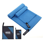Toalha Desportiva Absorvente de Secagem Rápida em Microfibra, Toalha de Banho, 40x80cm, 76x152cm