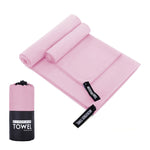 Toalha Desportiva Absorvente de Secagem Rápida em Microfibra, Toalha de Banho, 40x80cm, 76x152cm
