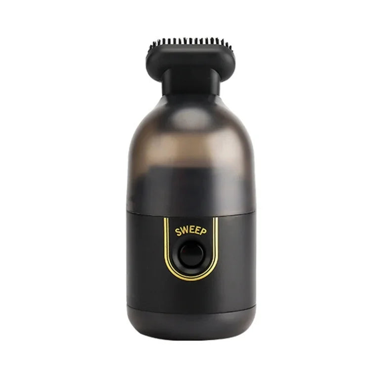 Aspirador de Mão Mini Recarregável de Secretária, Branco, Preto, Verde
