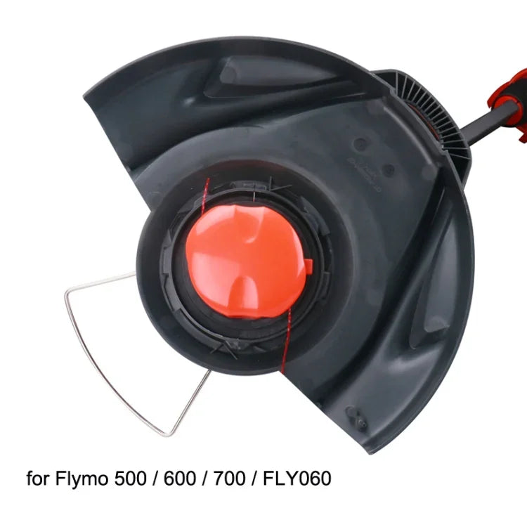 Capa para Carretel de Cortador de Relva Flymo 500 / 600 / 700 / FLY060, Vermelha