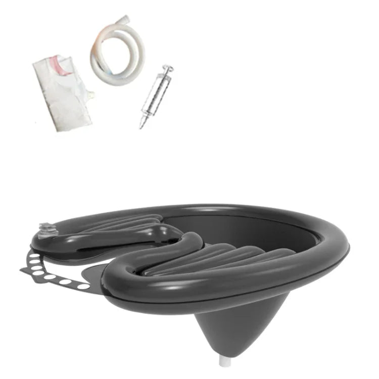 Bacia de Champô Reclinável para Cuidados Capilares para Grávidas e Idosos, Preto, Rosa, Rosa+Bolsa de Drenagem, Preto+Bolsa de Drenagem