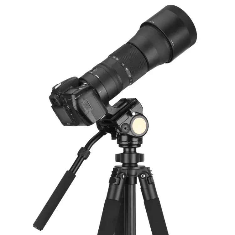 Tripé para Câmara SLR QingZhuangShiDai Q90 com Punho Amortecedor para Fotografia de Pássaros, Q90