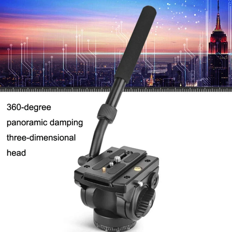 Tripé para Câmara SLR QingZhuangShiDai Q90 com Punho Amortecedor para Fotografia de Pássaros, Q90