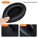 2 PCS Mangas de Espuma Respirável para Auscultadores Protetores Auriculares para Sennheiser HD200 Pro, Especificação:, Enrugado, Veludo, Proteína
