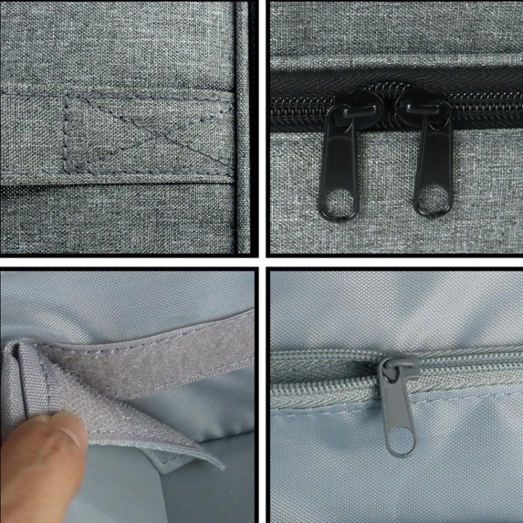 Bolsa de Armazenamento para Verniz de Unhas, Organizador Portátil para Óleos Essenciais e Batons, Cinzento