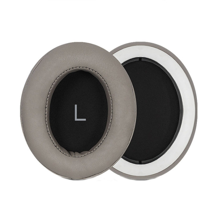 Protetores Auriculares de Espuma Respirável com Fivela para Sennheiser Momentum 3, Especificação:, Pele Proteica Preta, Pele de Carneiro Preta, Pele Proteica Dourada, Pele de Carneiro Dourada
