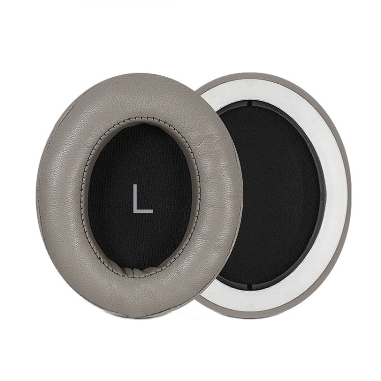 Protetores Auriculares de Espuma Respirável com Fivela para Sennheiser Momentum 3, Especificação:, Pele Proteica Preta, Pele de Carneiro Preta, Pele Proteica Dourada, Pele de Carneiro Dourada