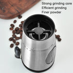 Máquina Manual de Moer Grãos de Café para Uso Doméstico, Pequena e Portátil, Aço Inoxidável