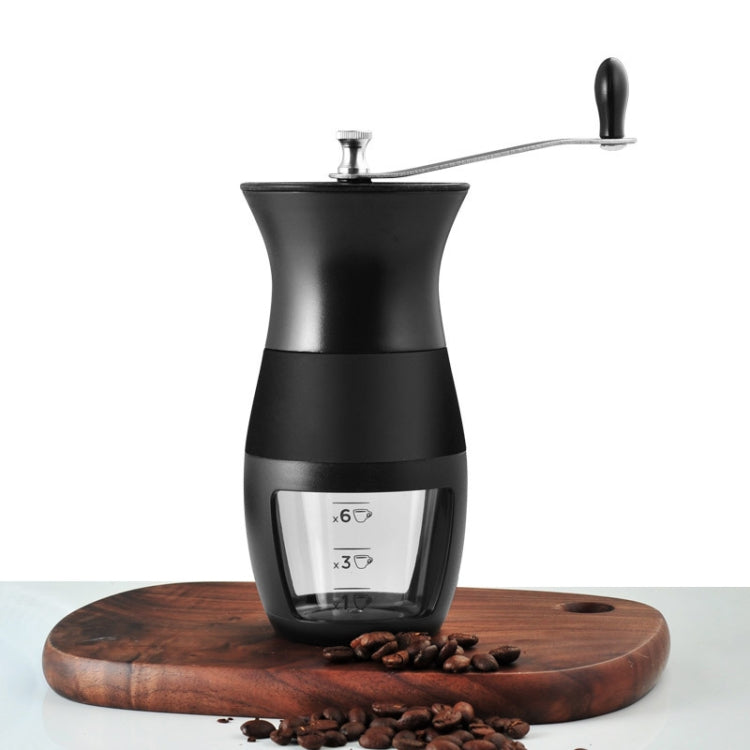 Máquina Manual de Moer Grãos de Café para Casa, Portátil, Preta
