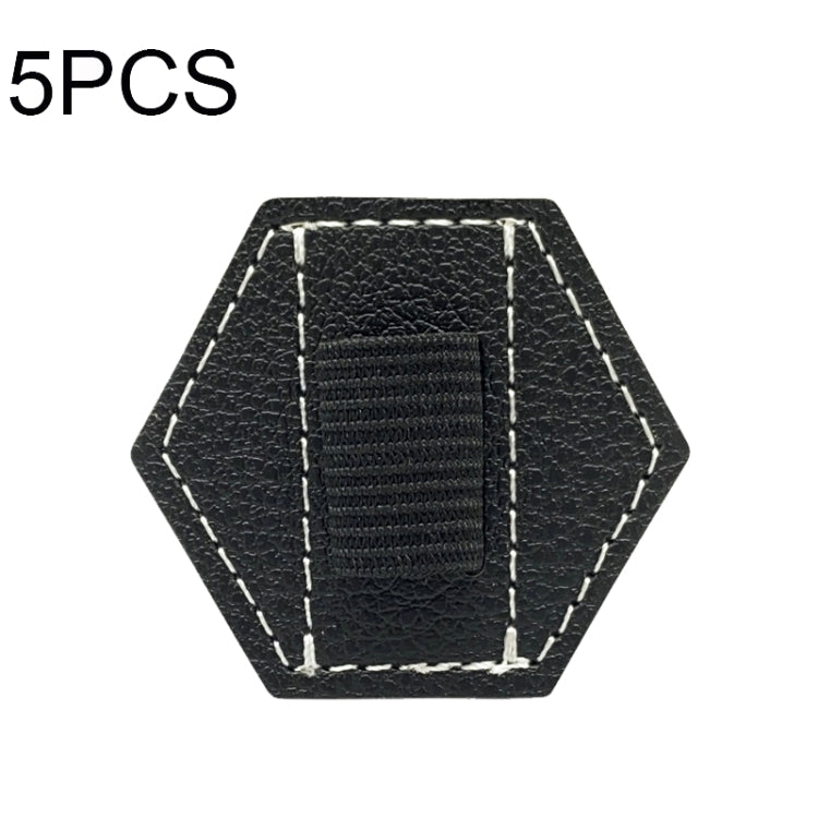 5 Peças de Bolsa para Caneta Capacitiva com Suporte Autocolante para Caneta Clipe PU, Estilo:, Hexagonal Preto, Hexagonal Azul, Hexagonal Laranja, Hexagonal Vermelho, Hexagonal Castanho, Hexágono Duplo Preto, Retangular Duplo Preto, Redondo