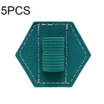 5 Peças de Bolsa para Caneta Capacitiva com Suporte Autocolante para Caneta Clipe PU, Estilo:, Hexagonal Preto, Hexagonal Azul, Hexagonal Laranja, Hexagonal Vermelho, Hexagonal Castanho, Hexágono Duplo Preto, Retangular Duplo Preto, Redondo