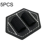 5 Peças de Bolsa para Caneta Capacitiva com Suporte Autocolante para Caneta Clipe PU, Estilo:, Hexagonal Preto, Hexagonal Azul, Hexagonal Laranja, Hexagonal Vermelho, Hexagonal Castanho, Hexágono Duplo Preto, Retangular Duplo Preto, Redondo