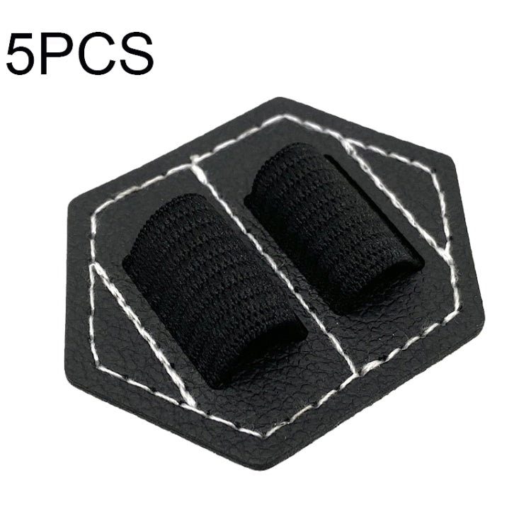 5 Peças de Bolsa para Caneta Capacitiva com Suporte Autocolante para Caneta Clipe PU, Estilo:, Hexagonal Preto, Hexagonal Azul, Hexagonal Laranja, Hexagonal Vermelho, Hexagonal Castanho, Hexágono Duplo Preto, Retangular Duplo Preto, Redondo