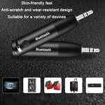 011 Receptor de Áudio AUX Bluetooth 5.0 Adaptador de Áudio para Estéreo de Carro 3,5mm, 011 Preto