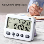 Temporizador Digital YS-218 99 Horas Contagem Decrescente Positiva, Estilo:, Sem Vibração, Com Vibração