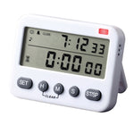 Temporizador Digital YS-218 99 Horas Contagem Decrescente Positiva, Estilo:, Sem Vibração, Com Vibração