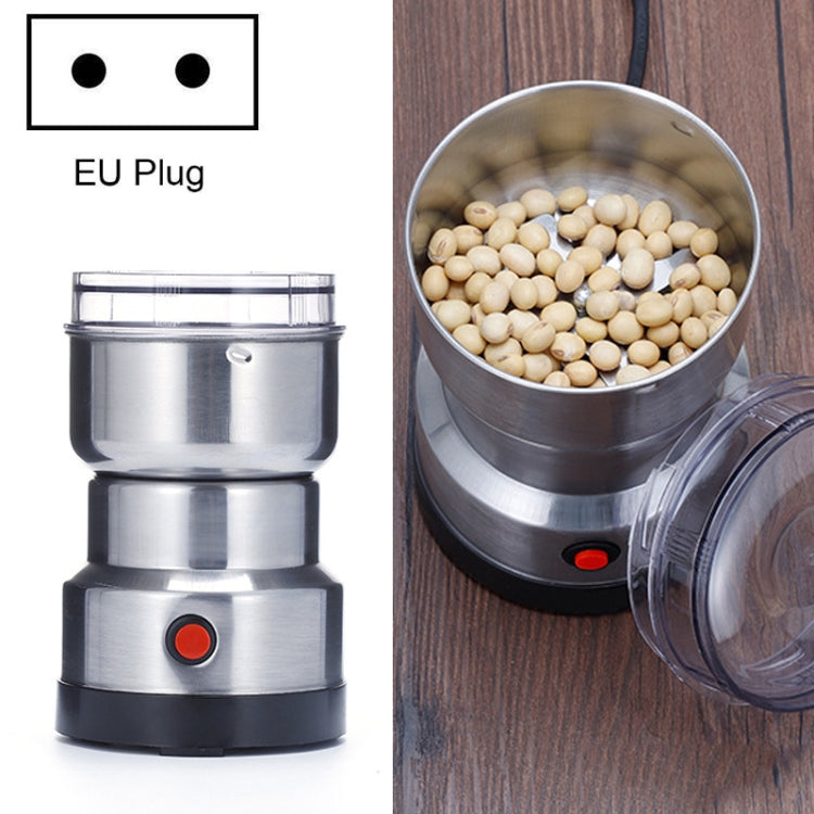 Máquina Doméstica de Trituração de Grãos Inteiros Moedor de Café, Plugue UE