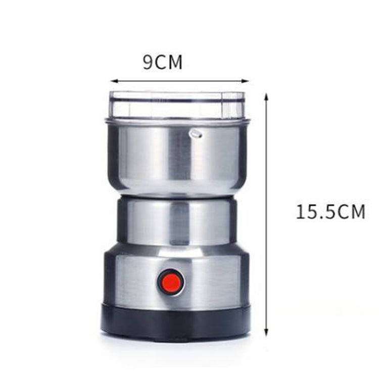 Máquina Doméstica de Trituração de Grãos Inteiros Moedor de Café, Plugue UE