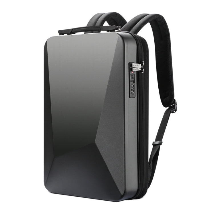 Mochila Bopai 61-93318A de Casca Rígida, Impermeável e Expansível com Porta USB para Carregamento, Especificações:, Regular (Prateado), Com Senha (Prateado), Regular (Preto), Com Senha (Preto)