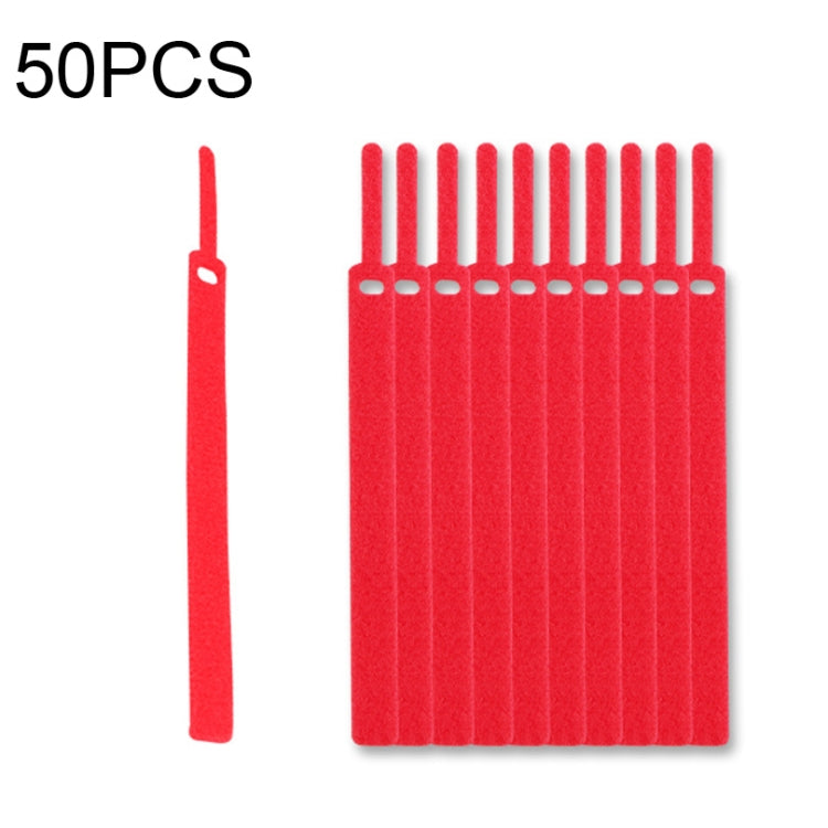 50 Unidades Organizadores de Cabos de Dados Auto-adesivos em Forma de Agulha, Pacotes Coloridos, 10 x 130mm, 12 x 115mm, 12 x 145mm, 15 x 200mm, 15 x 300mm