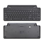 Teclado Sem Fios Bluetooth 2.4G com Suporte para Cartão, Com Touchpad, Sem Touchpad