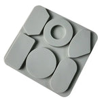 Molde de Silicone DIY para Gesso Aromaterapia, Molde de Silicone DIY para Aromaterapia