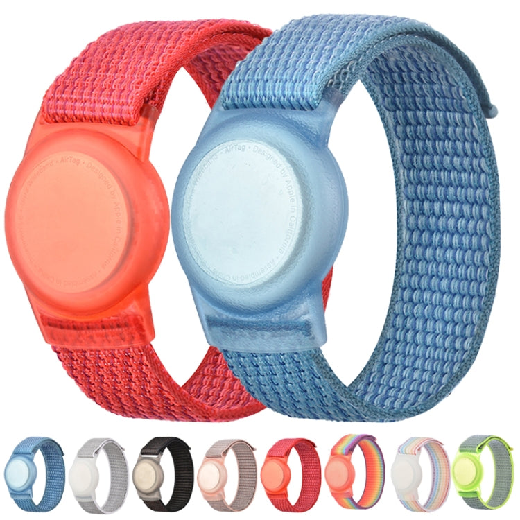 Cinta de Nylon para Criança e Adulto, Pulseira Protetora para AirTag 2ª Geração / AirTag 1ª Geração, 220mm, 170mm