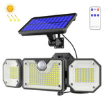 Luz Solar com Sensor de Corpo Humano LED para Jardim Exterior Impermeável, Estilo:, Split 226LED