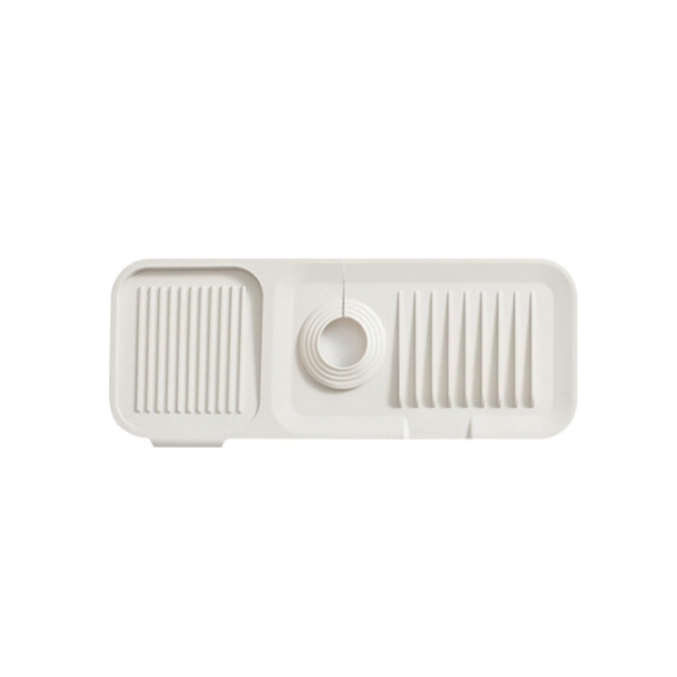 Tapete de Drenagem de Silicone para Torneira Anti-Respingo Tapete Antiderrapante para Sabão na Pia da Cozinha, Grande, Extra Grande