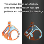 TM050 Colete Peitoral para Animais Tipo Colete Corda Respirável Refletora para Tração, XXXS, XXS, XS, S, M, L