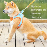 TM050 Colete Peitoral para Animais Tipo Colete Corda Respirável Refletora para Tração, XXXS, XXS, XS, S, M, L