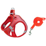 TM050 Colete Peitoral para Animais Tipo Colete Corda Respirável Refletora para Tração, XXXS, XXS, XS, S, M, L
