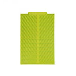 Tapete de Drenagem de Silicone Multifuncional para Cozinha Isolamento Térmico Tapete de Secagem, Cinzento, Verde
